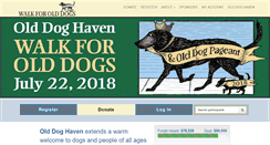 Desktop Screenshot of odhwalkforolddogs.org